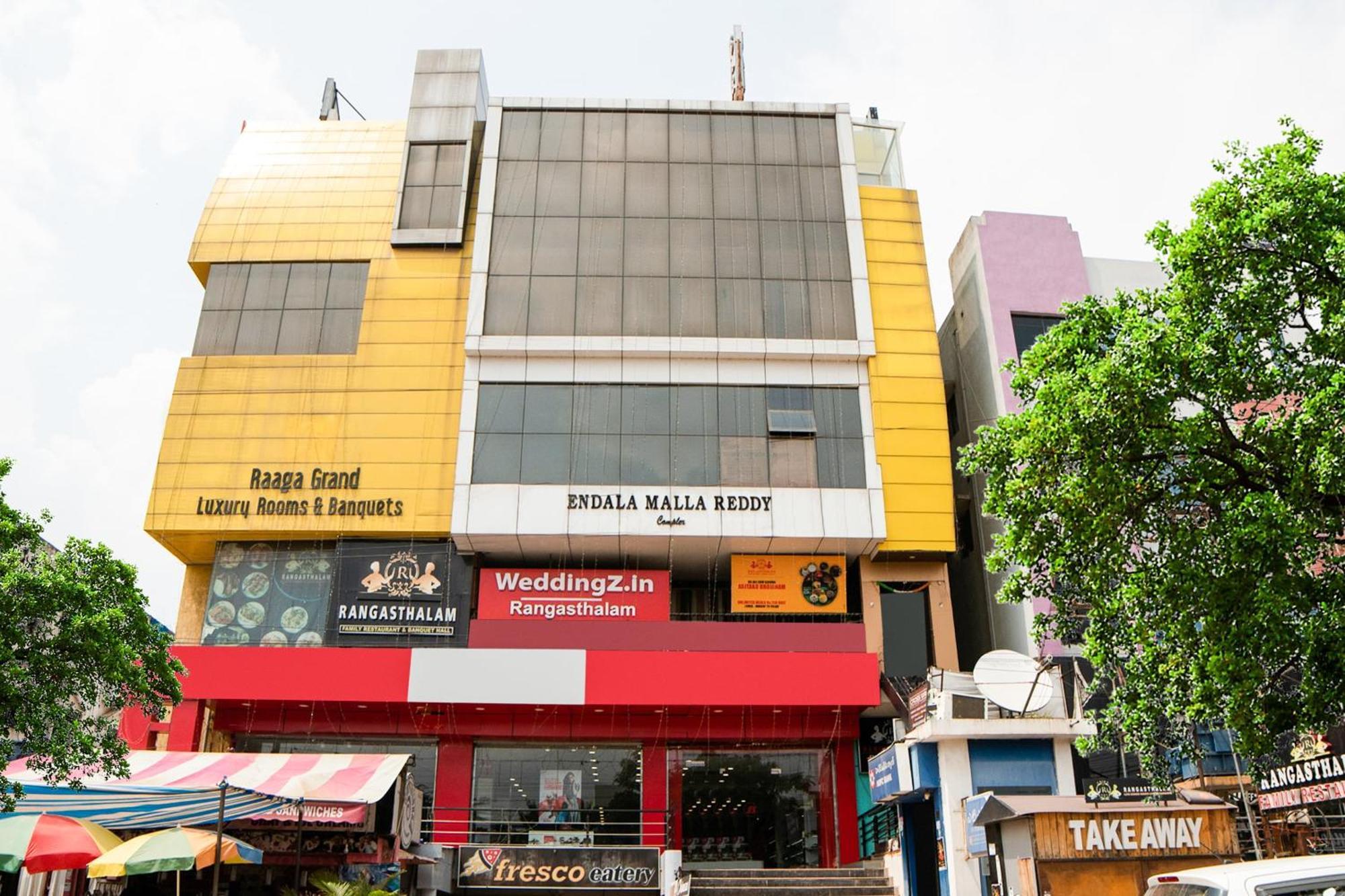 Super Capital O Raaga Grand Hotell Hyderabad Exteriör bild