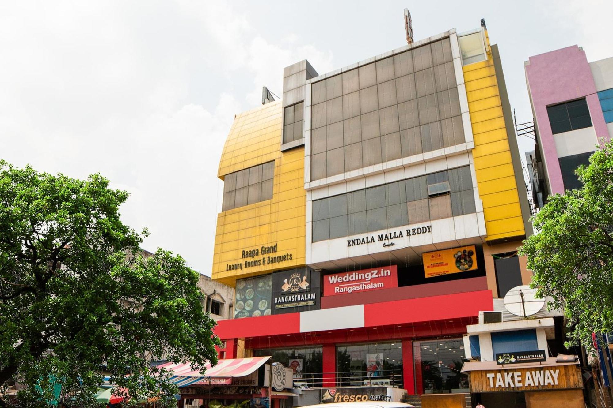 Super Capital O Raaga Grand Hotell Hyderabad Exteriör bild